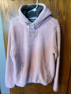 chubbies Pink Sherpa Pullover Hoodie